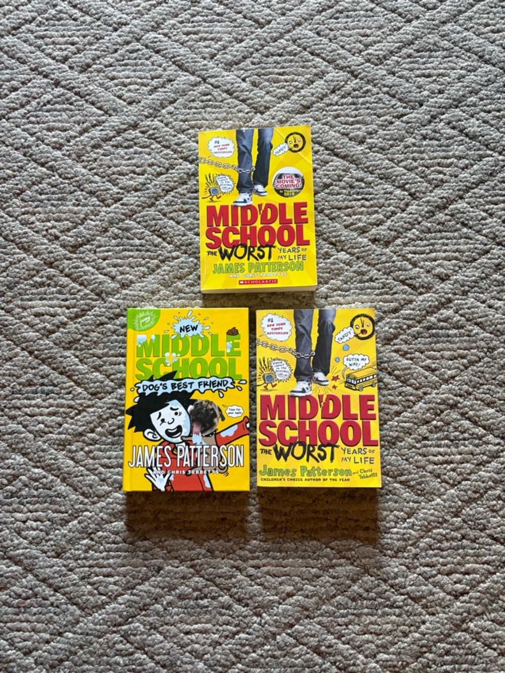 Middle School Book Set by James Patterson